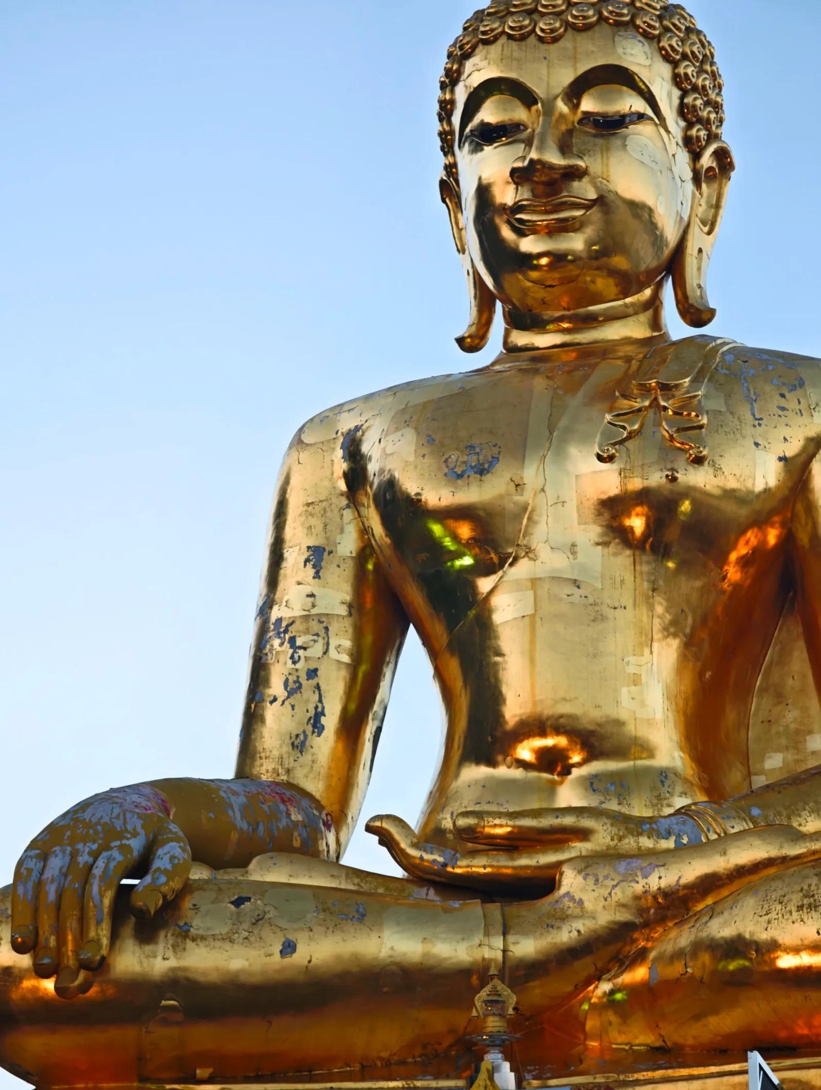 this isn’t solid gold, of course. but the surface is