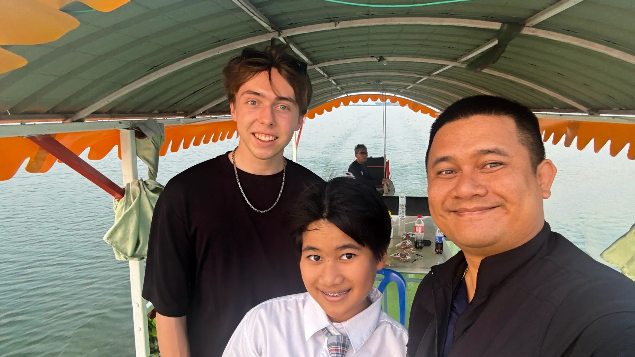 me, my host bother, and my host uncle