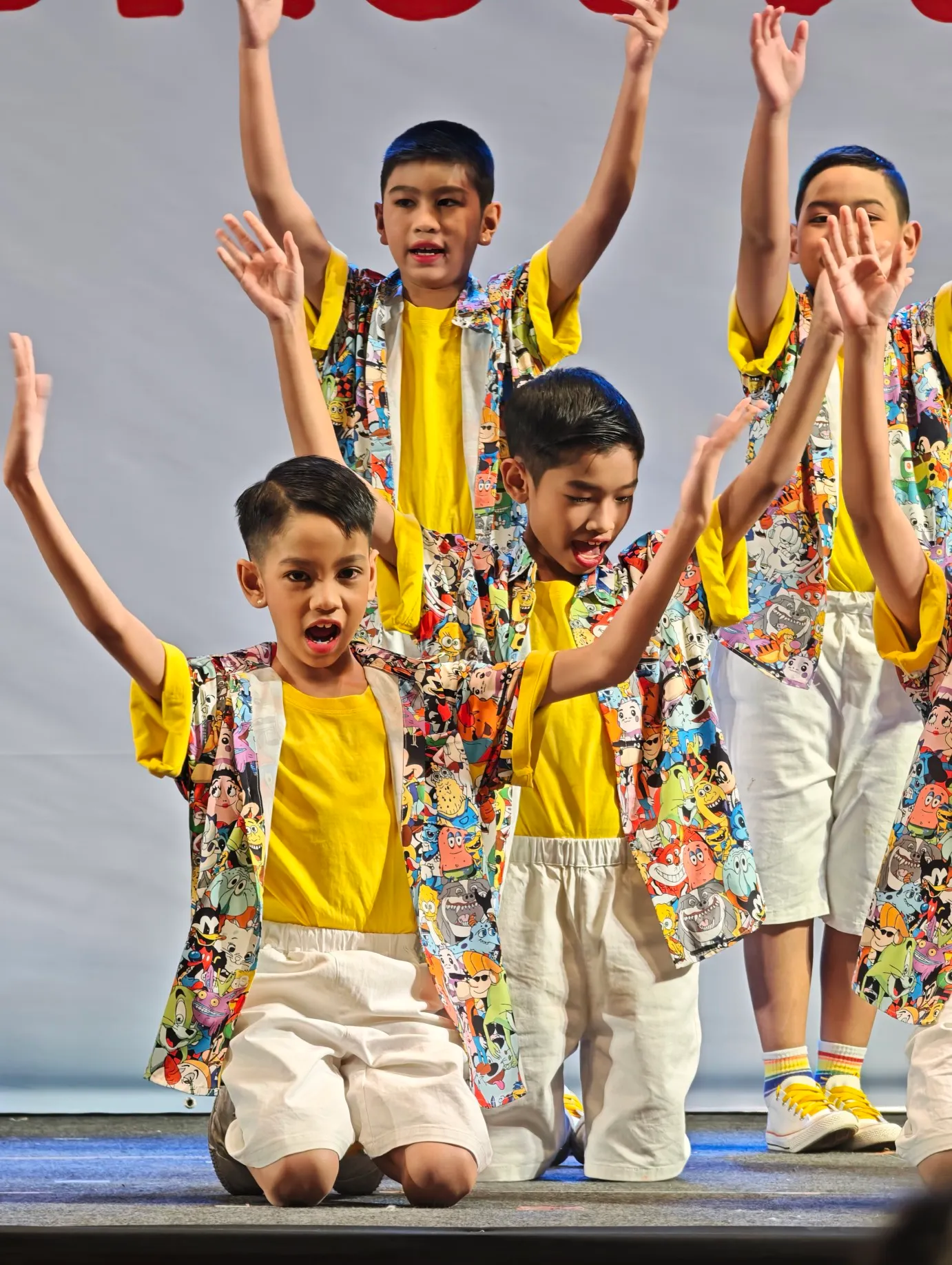 my host brother porpeang performing for children’s day